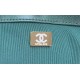 Large Chanel 19 Flap Bag Tweed Gold-Tone Green High