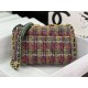 Chanel 19 Flap Bag Tweed Gold-Tone Green High