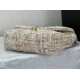 Chanel 19 Flap Bag Tweed Gold-Tone Beige High