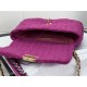 Chanel 19 Flap Bag Tweed Gold-Tone Fuchsia High