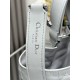 DIOR TOUJOURS BAG MEDIUM Macrocannage Calfskin Grey High