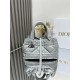 DIOR TOUJOURS BAG SMALL Macrocannage Calfskin Grey High