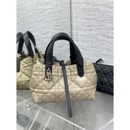 DIOR TOUJOURS BAG SMALL Macrocannage Calfskin Rope Beige High