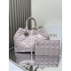 DIOR TOUJOURS BAG MEDIUM Macrocannage Calfskin Pink High