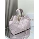 DIOR TOUJOURS BAG MEDIUM Macrocannage Calfskin Pink High