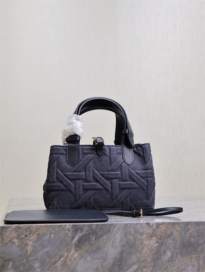 DIOR TOUJOURS BAG SMALL Graphic Cannage Denim Blue High