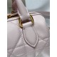 Dior Groove 16 Mini Bag Macrocannage Calfskin Pink High