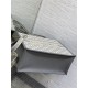 MEDIUM Dior BOOK TOTE Dior Oblique Embroidery Grey With Strap High