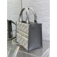 SMALL Dior BOOK TOTE Dior Oblique Jacquard Grey With Strap High