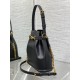 C'est Dior Bag Medium CD-Embossed Calfskin Black High