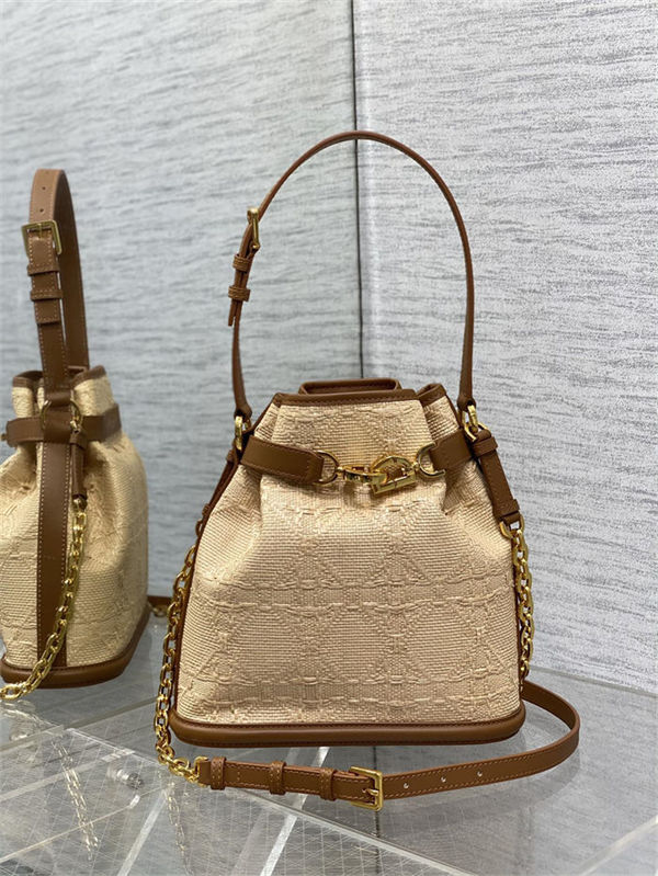 C'est Dior Bag Medium Raffia High