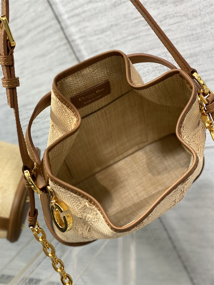 C'est Dior Bag Medium Raffia High