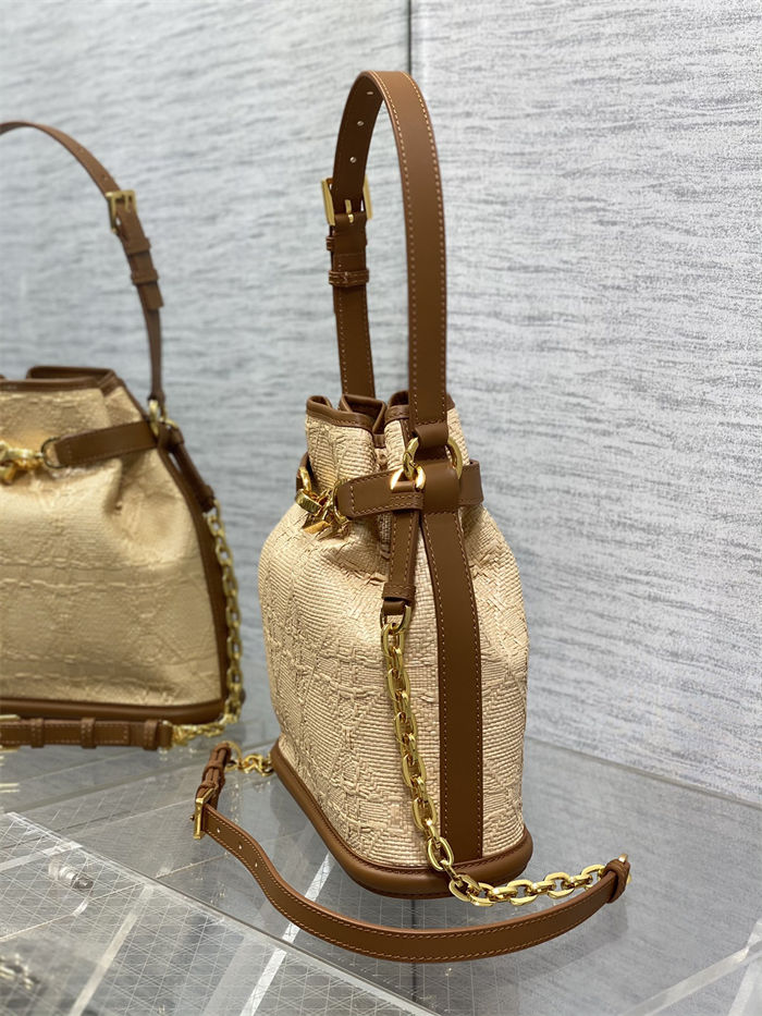 C'est Dior Bag Medium Raffia High