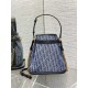 C'est Dior Bag Medium Dior Oblique Jacquard Blue Denim High