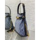 C'est Dior Bag Medium Dior Oblique Jacquard Blue Denim High