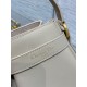 C'est Dior Bag Small CD-Embossed Calfskin Beige High