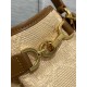 C'est Dior Bag Small Raffia High