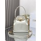 C'est Dior Bag Medium CD-Embossed Calfskin Latte High