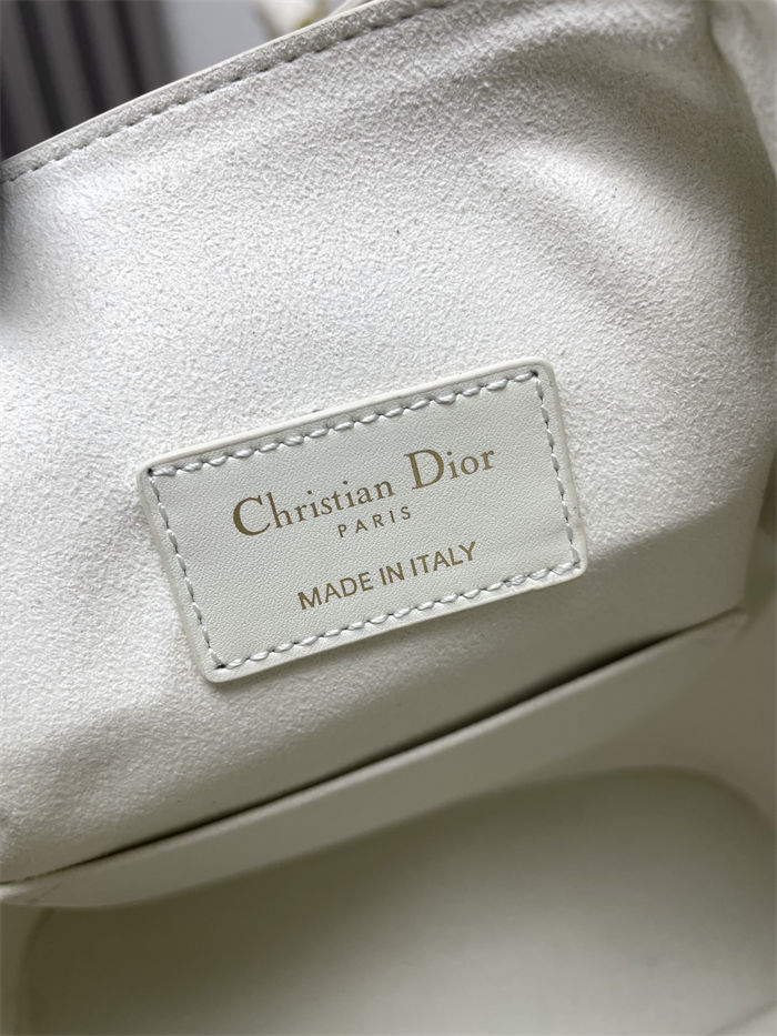 C'est Dior Bag Medium CD-Embossed Calfskin Latte High