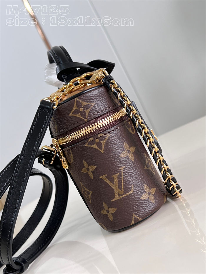 Louis Vuitton Vanity Chain Pouch Monogram Canvas M47125 High