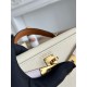 Hermes Kelly Mini II Bag Epsom Leather WAX-Bicolor Craie/Rose Sheherazade/Gold High