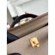 Hermes Kelly Mini II Bag Epsom Leather WAX-Bicolor Etoupe/Ecorce/Black High