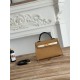 Hermes Kelly Mini II Bag Epsom Leather WAX-Bicolor Biscuit/Craie/Black High