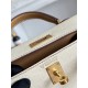 Hermes Kelly Mini II Bag Epsom Leather WAX-Bicolor Craie/Biscuit High