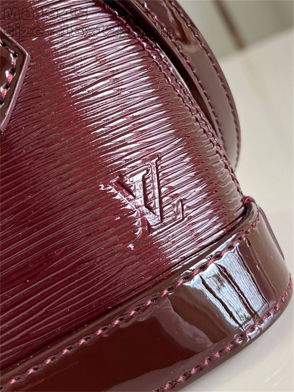 Louis Vuitton Nano Alma Epi Leather M81945 Burgundy High