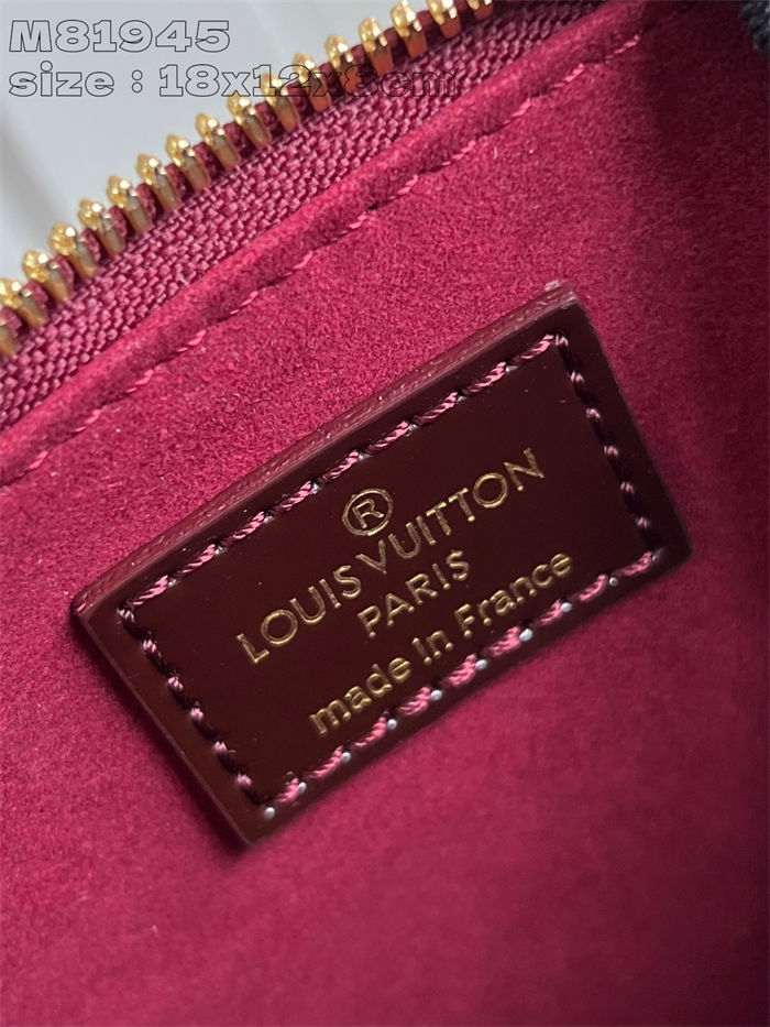 Louis Vuitton Nano Alma Epi Leather M81945 Burgundy High