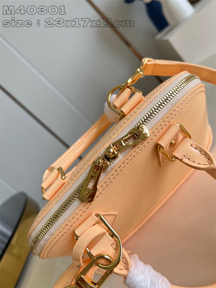 Louis Vuitton Alma BB Bag Epi Leather M40301 Beige High