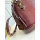 Louis Vuitton Alma BB Bag Epi Leather M40301 Burgundy High