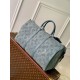 Louis Vuitton Keepall Bandoulière 50 Monogram Washed Denim coated canvas M22532 High