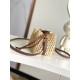 Louis Vuitton NOE PURSE Natural raffia M83521 High