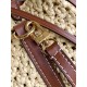 Louis Vuitton NOE PURSE Natural raffia M83521 High