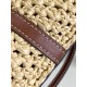 Louis Vuitton NOE PURSE Natural raffia M83521 High