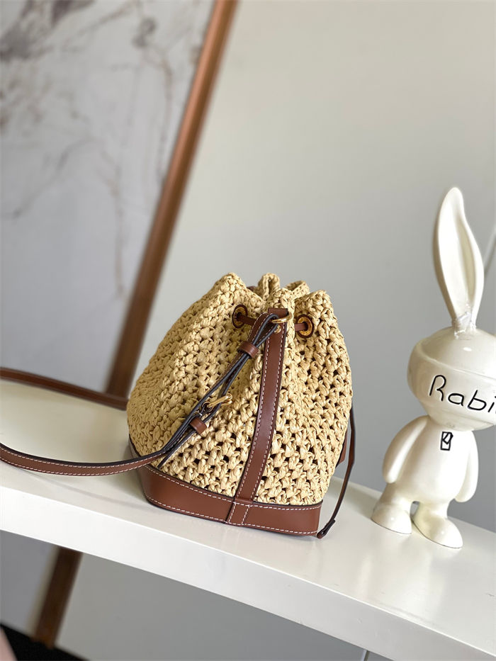 Louis Vuitton Noé BB Natural raffia M24722 High