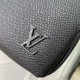 Louis Vuitton Avenue Messenger Taiga cowhide leather M11657 High