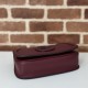 Gucci BLONDIE SMALL TOP HANDLE BAG 815714 Leather Burgundy High