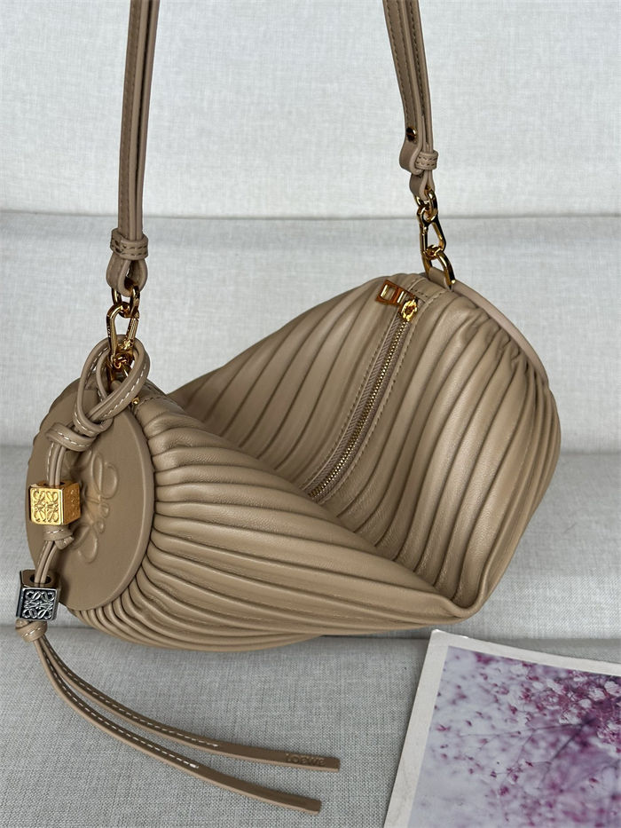 Loewe Bracelet Pouch in pleated nappa High