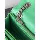 WOMEN'S CRUSH SMALL CHAIN BAG QUILTED crushed calfskin Green High