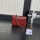 Chanel MINI FLAP BAG AS5218 Grained Shiny Calfskin & Gold-Tone Metal Burgundy High