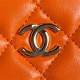 Chanel BOX BAG AS5168 Lambskin & Gold Metal Orange High