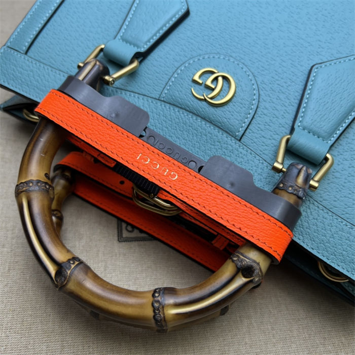 Gucci Diana small tote bag 702721 Sky Blue High