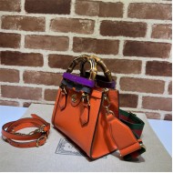 Gucci Diana mini tote bag 702732 Orange High