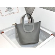 Hermes In-The-Loop 18 Handbag WAX Gris Meyer Gold-Metal High