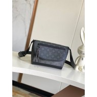 Louis Vuitton Pulse Messenger Monogram Eclipse Reverse M12681 High