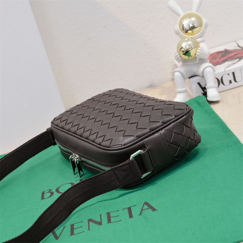 BV Intrecciato Camera Bag Small Fondant High