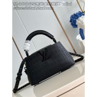 Louis Vuitton Capucines East-West Mini Crocodile M48865 High