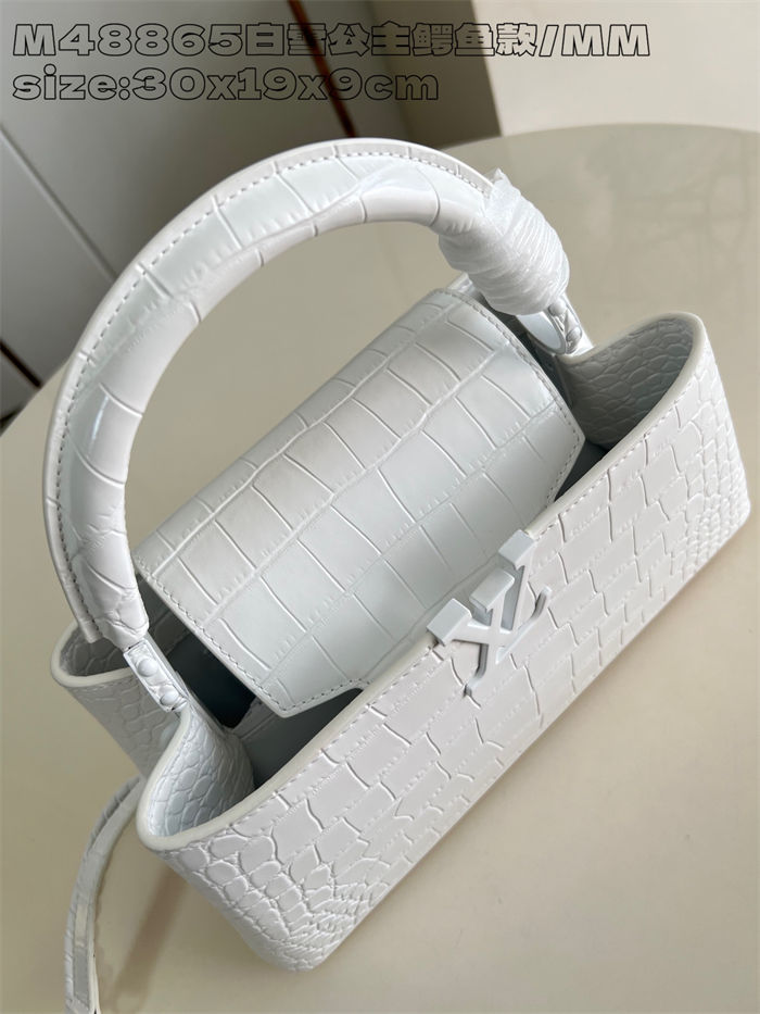 Louis Vuitton Capucines East-West MM Crocodile M48865 High